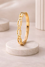 Geometric Pave Rectangle Link Kada