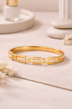 Geometric Pave Rectangle Link Kada