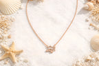 Star Cluster Rose Gold Necklace