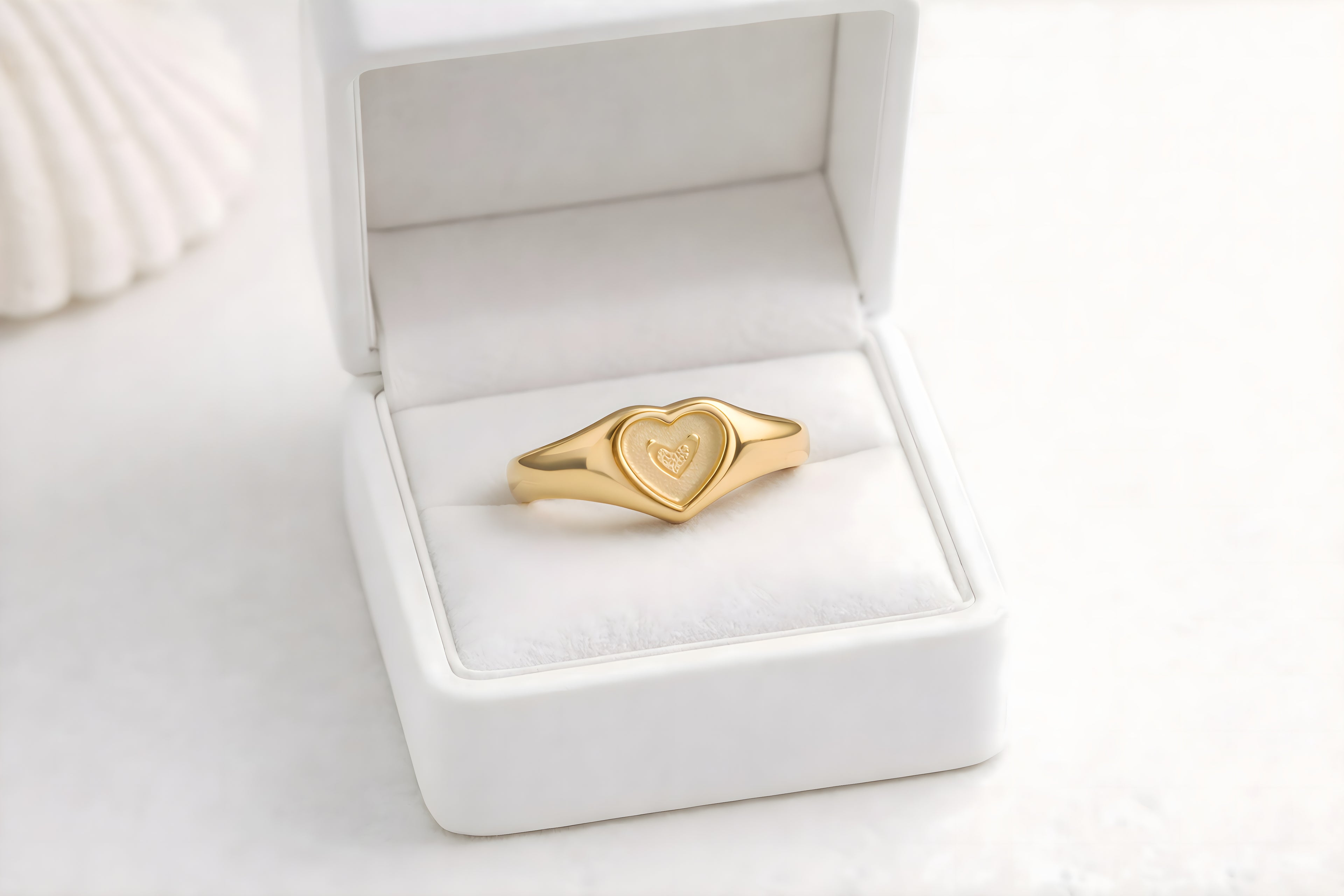 Heart Signet Ring