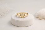 Heart Signet Ring
