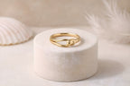 Love Knot Open Oval Ring