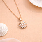Crystal Snowflake Necklace