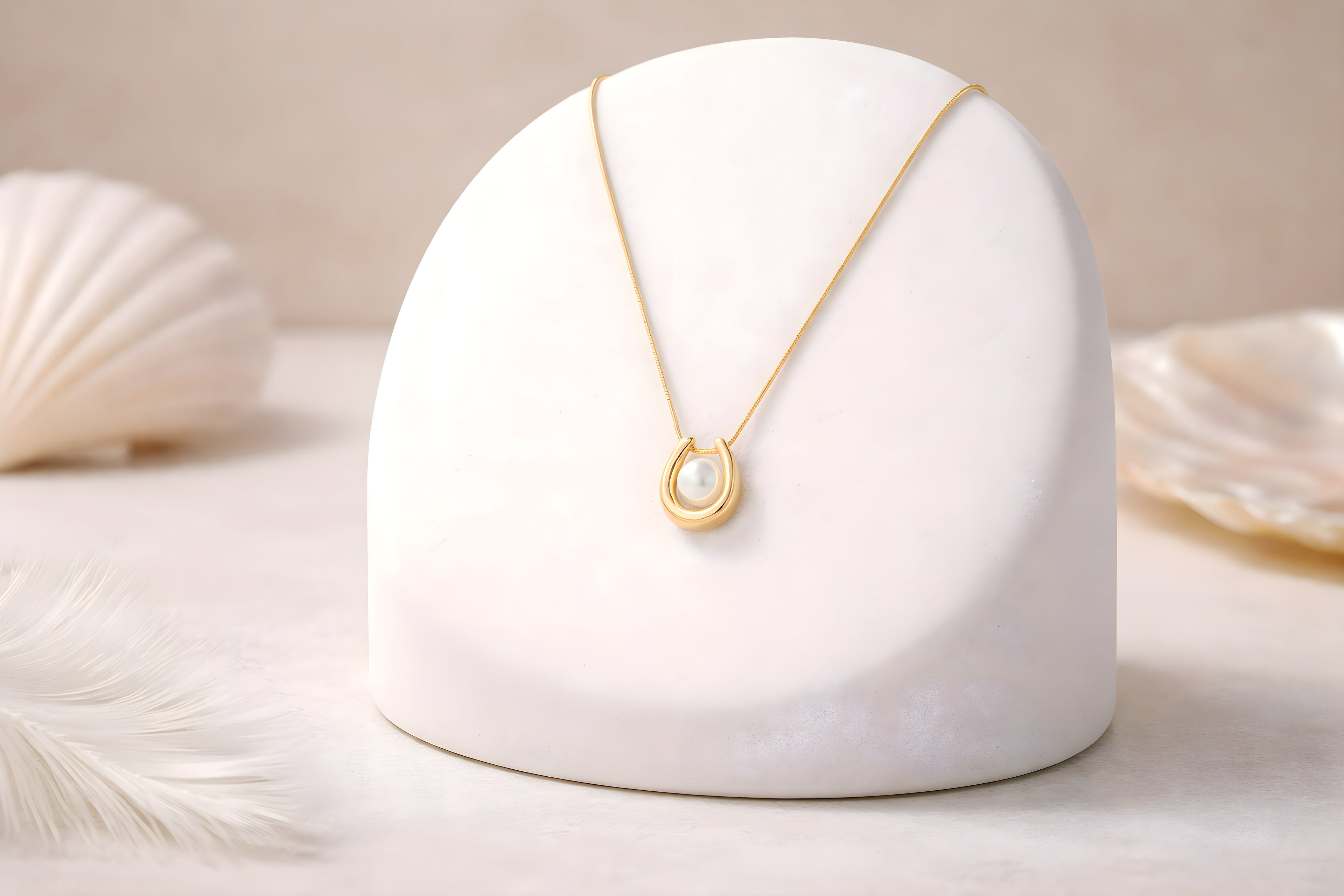 Classic Pearl Pod Necklace