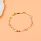 Gulaabi Lata Kada Pink Blossom Bracelet