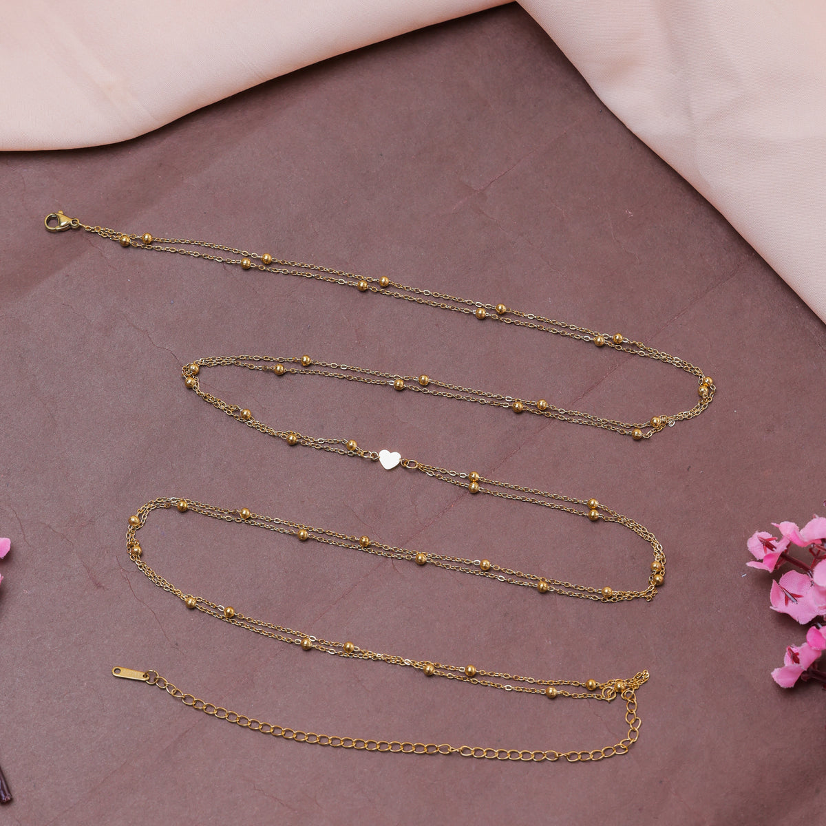 Sway Heart Crisscross Waist Chain