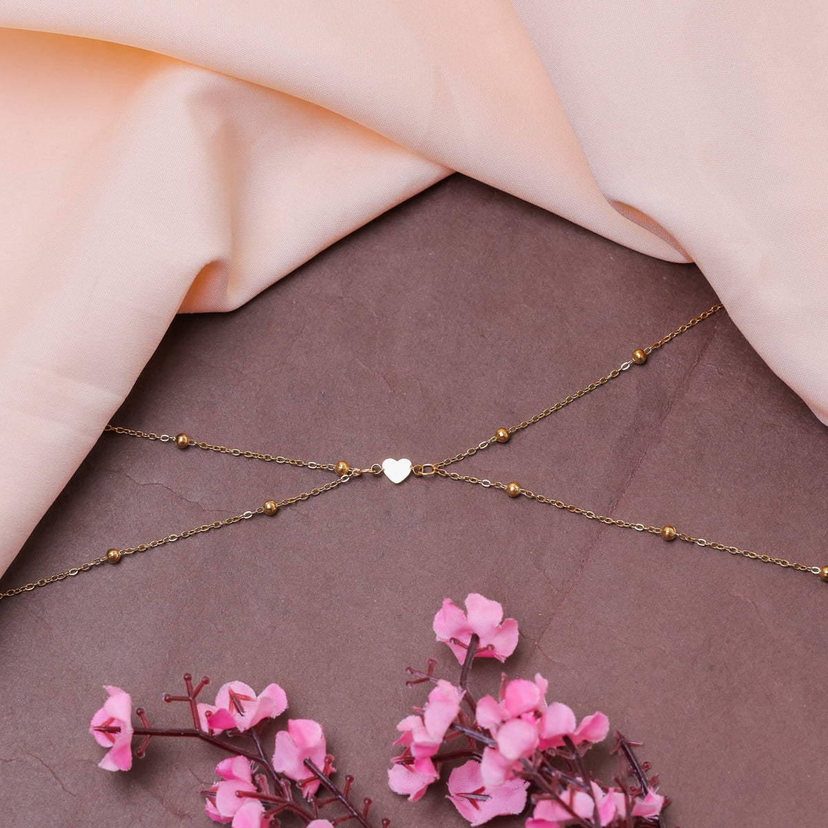 Sway Heart Crisscross Waist Chain