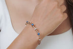 Evil Eye Crystal Wire Kada