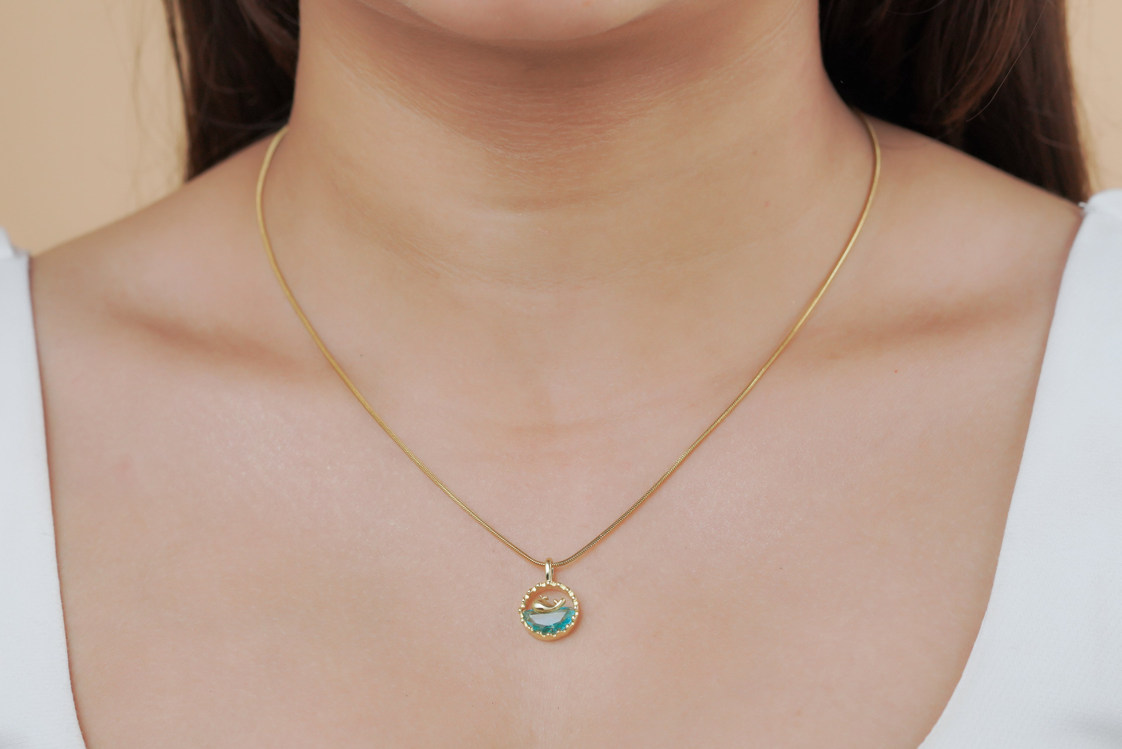 Ocean World Medallion Necklace