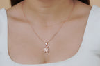 Crystal Snowflake Necklace