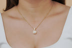Teardrop Pearl Satellite Necklace