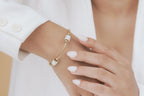 Pavé Barrel Bead Cable