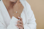 Pavé Barrel Bead Cable