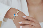 Blue Topaz & Pearl Bypass