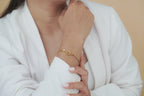 Golden Rose Heart Bracelet
