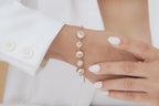 Circle & Disc Station Bracelet