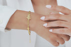Olive Branch Herringbone Bracelet