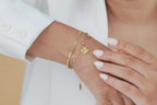 Lucky Clover Layered Bracelet