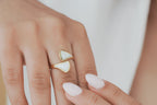 Dual Mother-of-Pearl Fan Bypass Ring