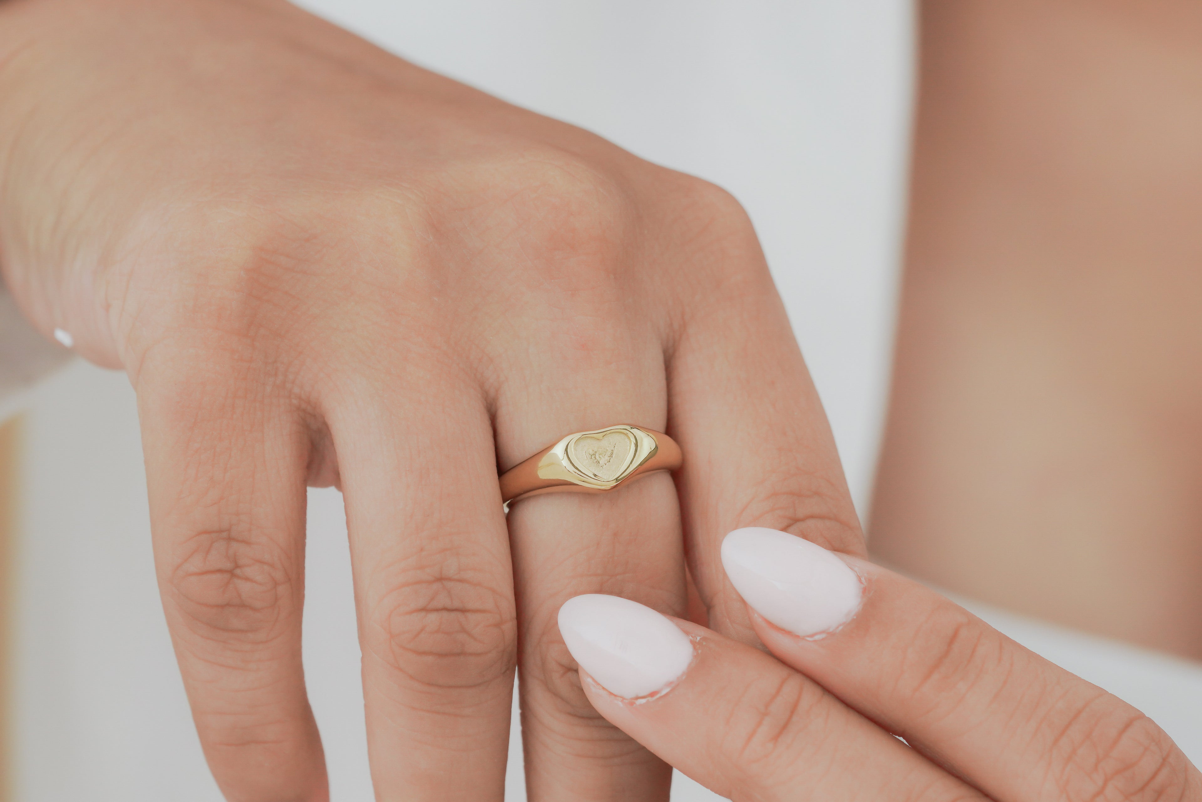 Heart Signet Ring