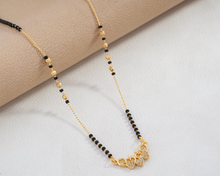 Trio Heart Mangalsutra