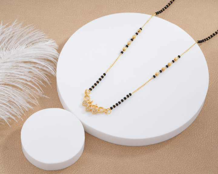 Trio Heart Mangalsutra