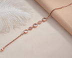 Circle & Disc Station Bracelet
