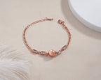 Baguette Crystal Globe Bracelet