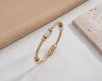 Pavé Barrel Bead Cable