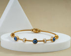 Evil Eye Crystal Wire Kada