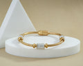 Pavé Barrel Bead Cable