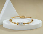 Pavé Barrel Bead Cable