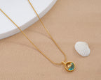 Ocean World Medallion Necklace