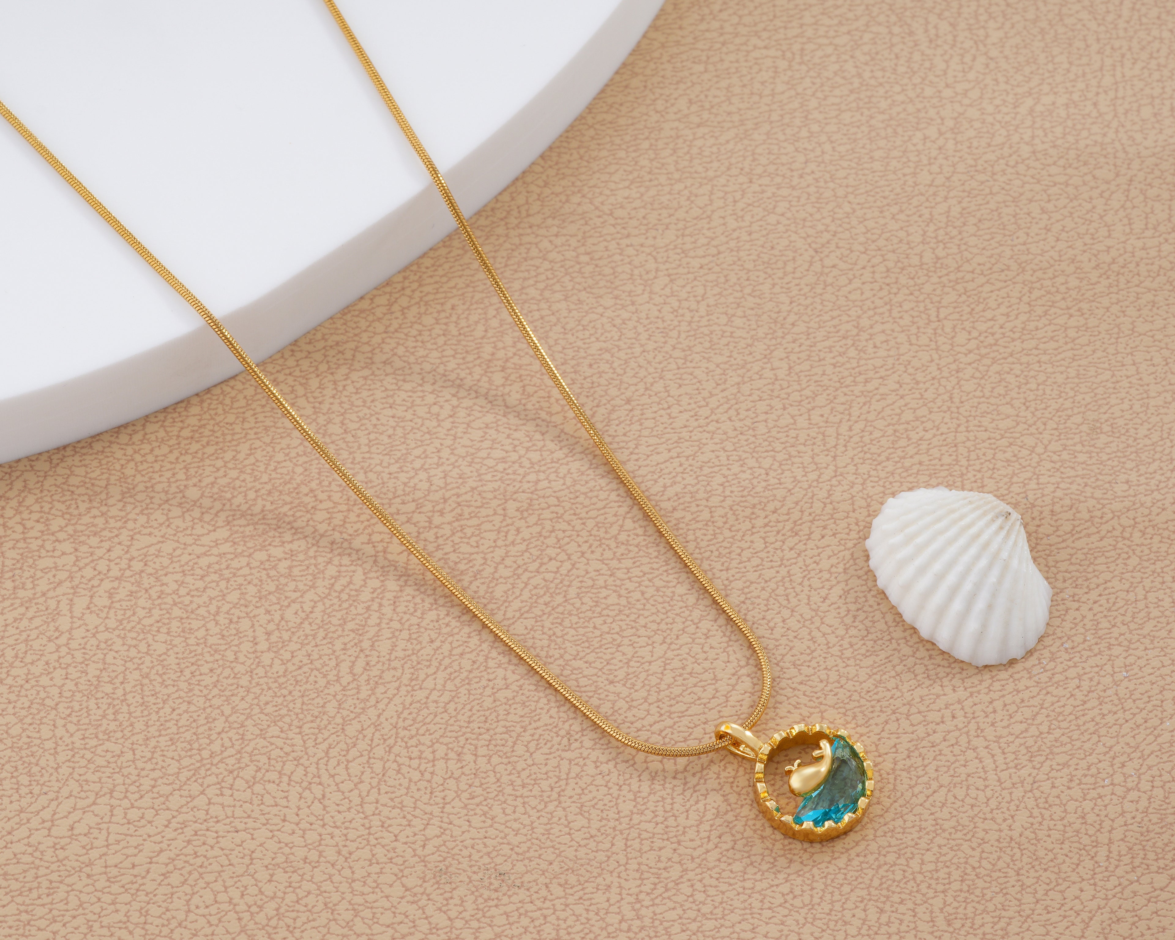 Ocean World Medallion Necklace