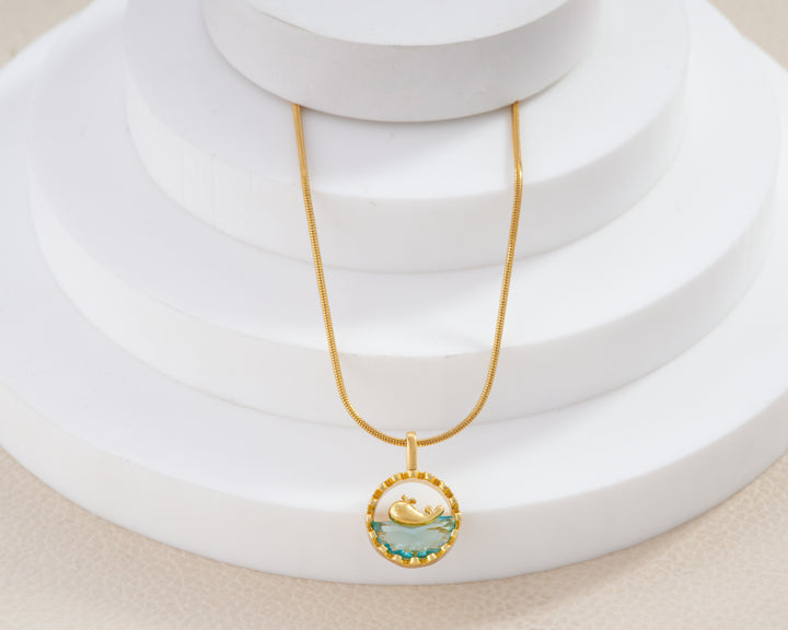 Ocean World Medallion Necklace