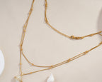 Crystal Kite Layered Necklace