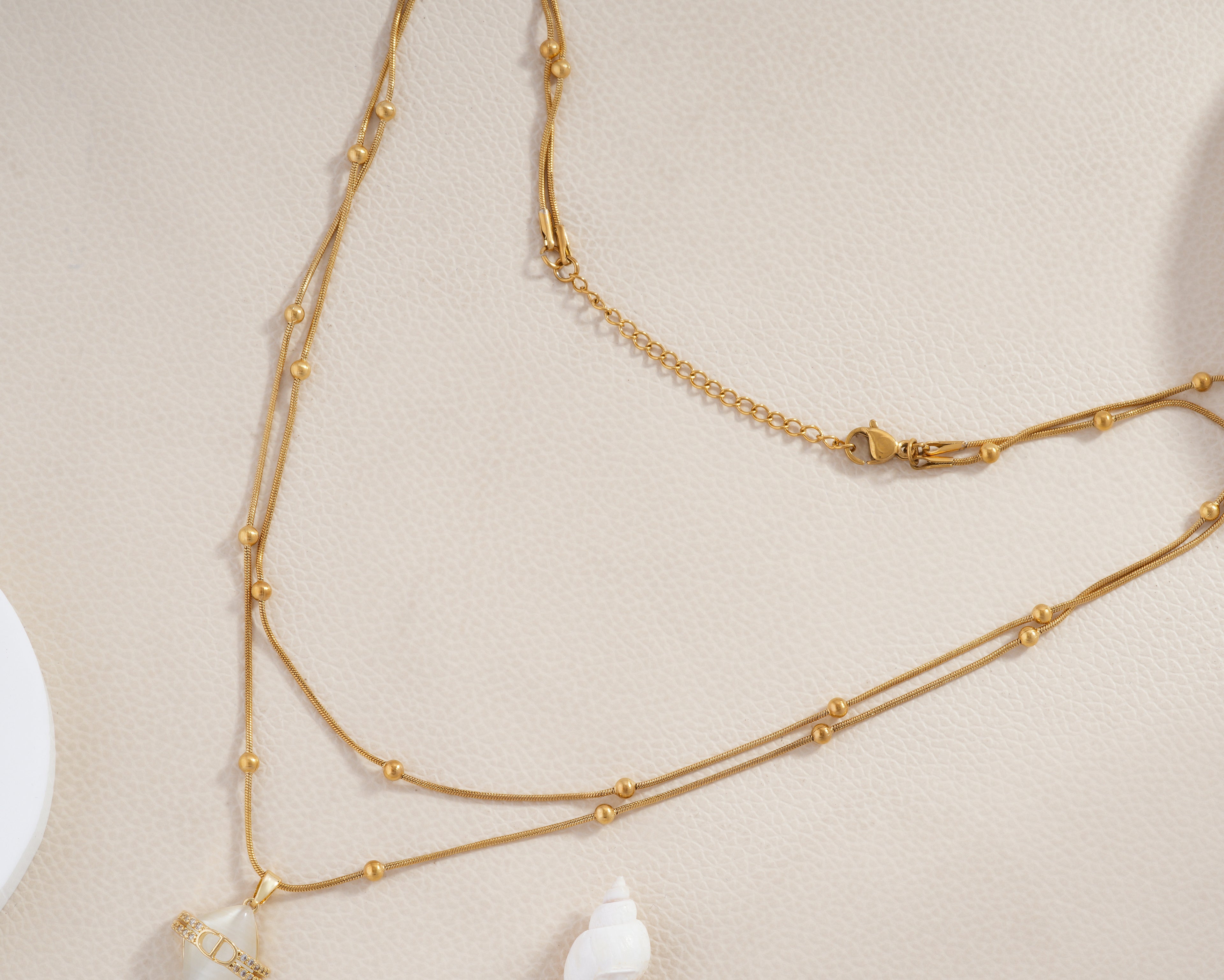 Crystal Kite Layered Necklace