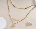 Crystal Kite Layered Necklace