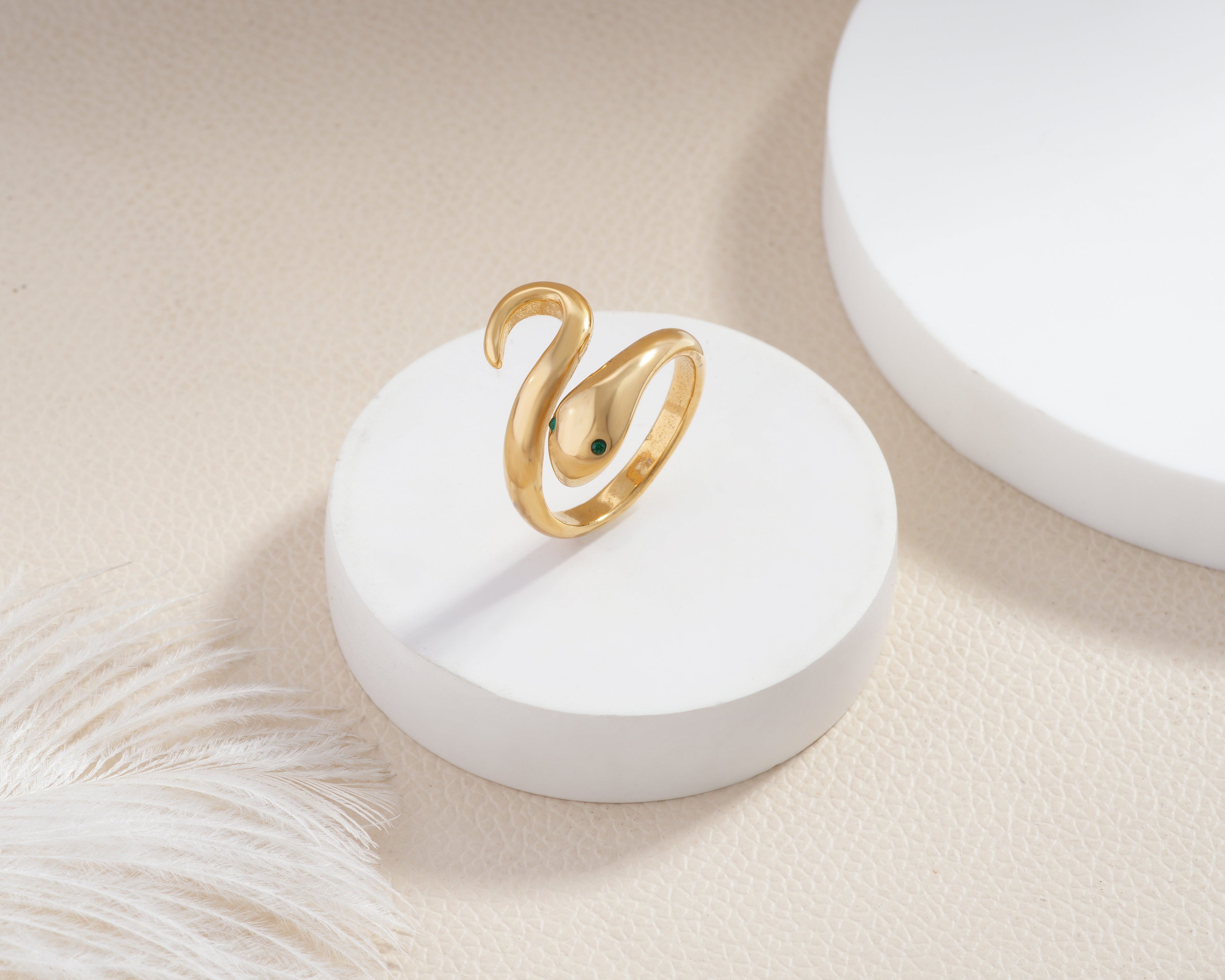 Serpent Wrap Ring