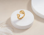 Puff Heart Bypass Ring