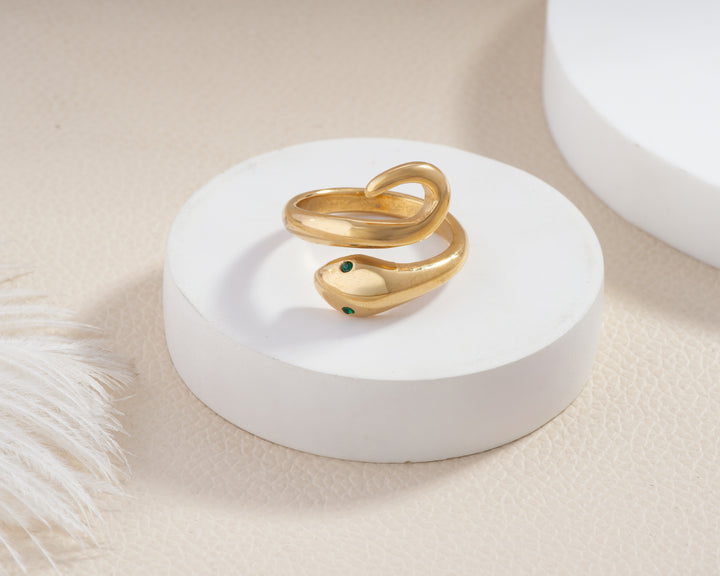 Serpent Wrap Ring